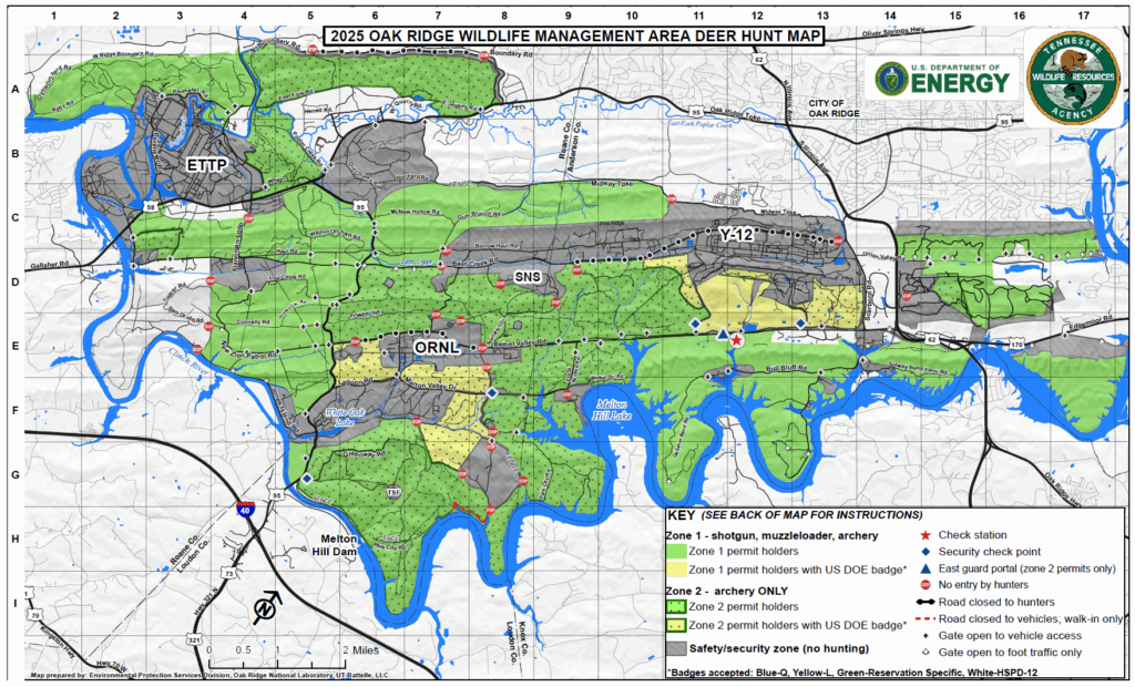2025 ORWMA deer hunt map